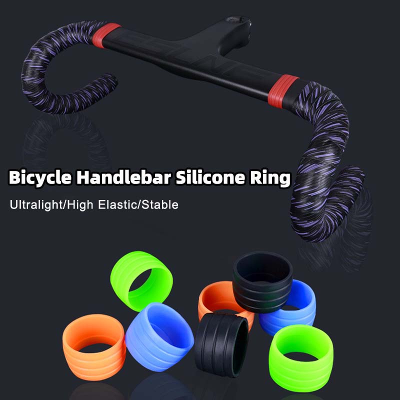 Bell Handlebar Ring - 2pcs Road Bicycle Handlebar Strap Tape