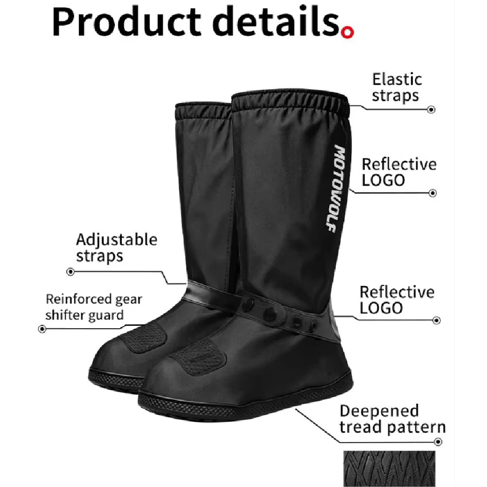 Outdoor commuting Tube Rain Sh - Cycling Shoes For Commute 评论和价格