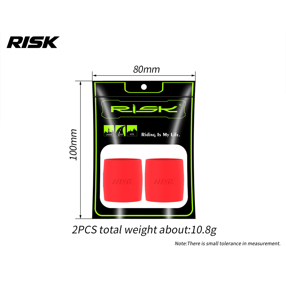 2pcs/bag RISK Road Bike Elasti - Bell Handlebar Ring 评论和价格