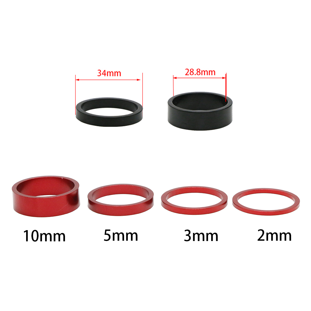 6Pcs/Set 10mm MTB Road Bike St - Bell Handlebar Ring 评论和价格