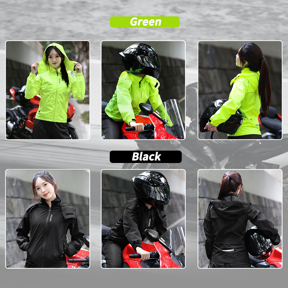 WOSAWE Cycling Raincoat Women  - Cycling Rain Jacket Commute 评论和价格