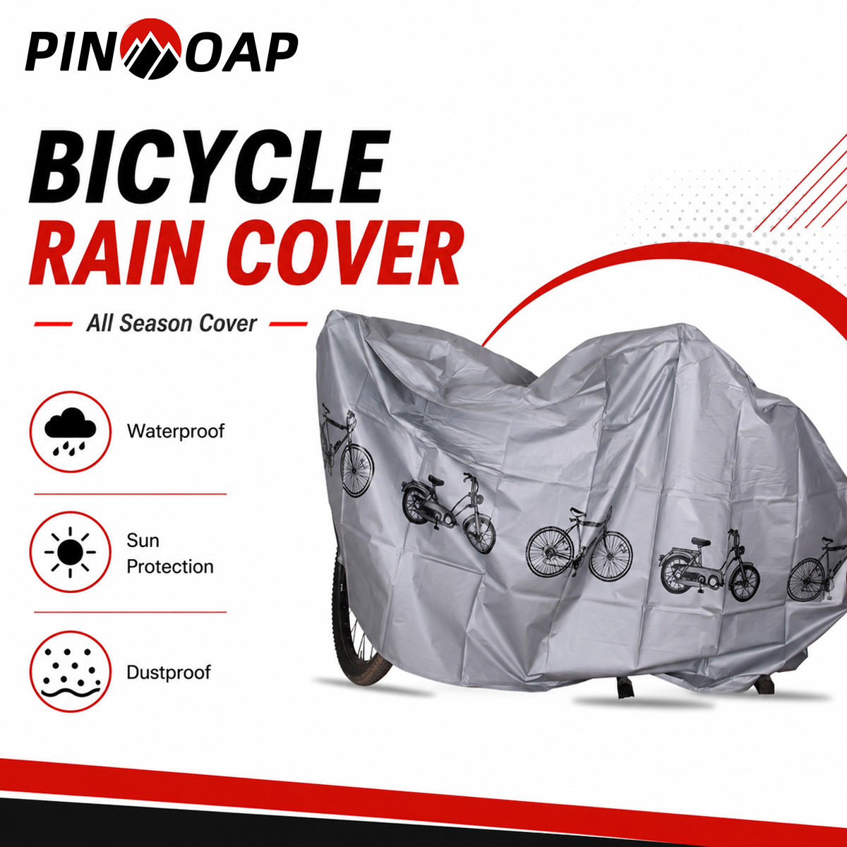 PINMOAP Universal Bicycle Rain - Cycling Commuter Bag 评论和价格