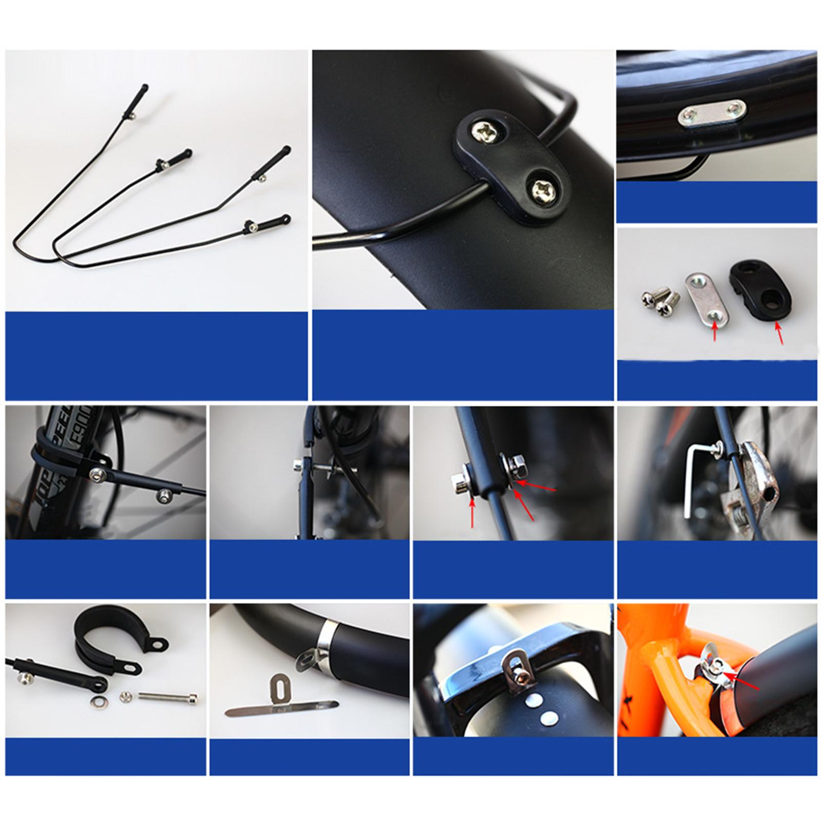 Mountain Bike Mud Guard Thicke - Fender Mudguard Set 评论和价格