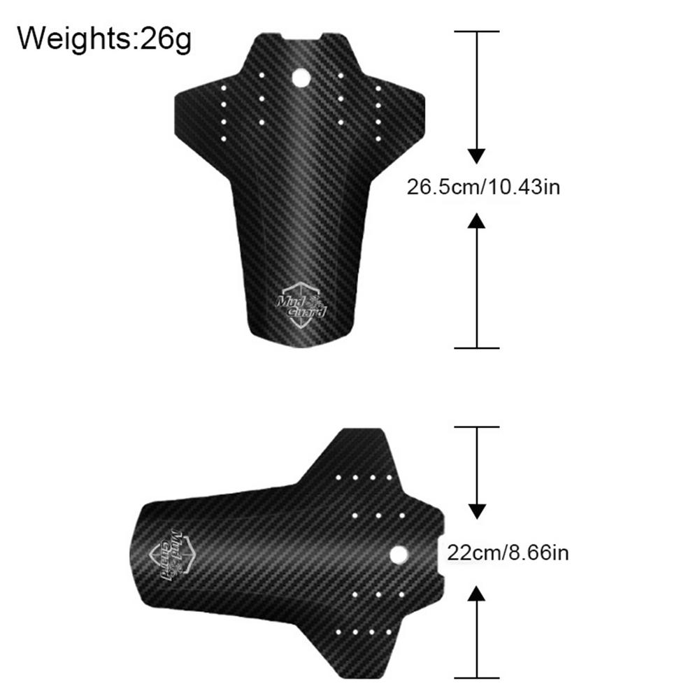 2pcs Adjustable MTB Mudguards  - Fender Mudguard Set 评论和价格