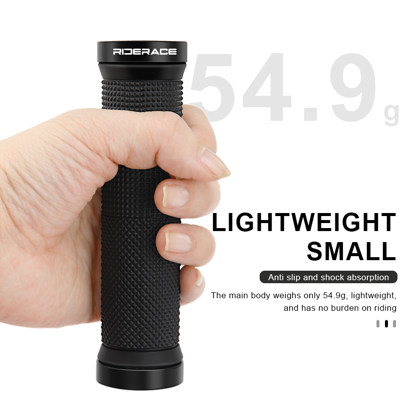 1Pair Bike Grip With End Cap F - Bell Handlebar Ring 评论和价格