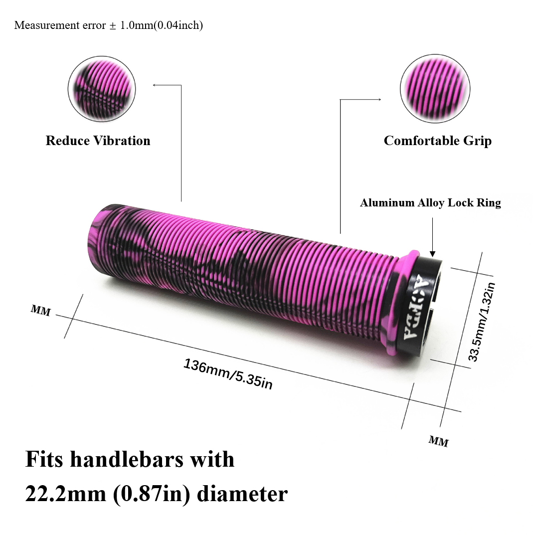 1pair 22.2mm Single-Sided Lock - Bell Handlebar Ring 评论和价格